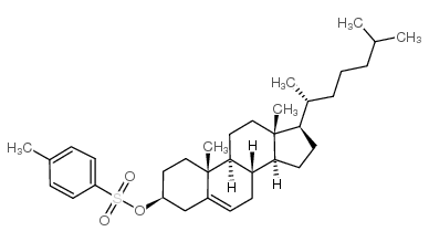 Cholest-5-en-3-ol (3b)-, 3-(4-methylbenzenesulfonate)结构式