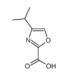 4-Isopropyl-2-oxazolecarboxylic Acid Structure