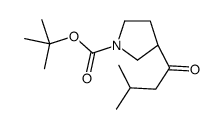 (S)-3-(3-甲基丁酰基)吡咯烷-1-羧酸叔丁酯图片