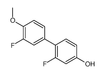 3-fluoro-4-(3-fluoro-4-methoxyphenyl)phenol结构式