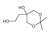 5-(2-hydroxyethyl)-2,2-dimethyl-1,3-dioxan-5-ol Structure