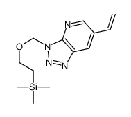 3-(2-三甲基锡-乙氧基甲基)-6-乙烯基-3H-1,2,3噻唑并4,5-b吡啶图片