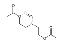 N-NITROSOBIS(ACETOXYETHYL)AMINE structure