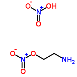 2-Aminoethyl nitrate nitrate (1:1)结构式