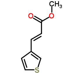 Methyl (2E)-3-(3-thienyl)acrylate Structure