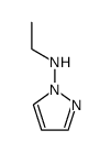 1-(Ethylamino)pyrazole Structure