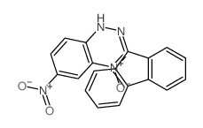 9H-Fluoren-9-one,2-(2,4-dinitrophenyl)hydrazone结构式