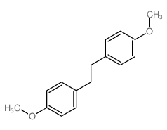 Benzene,1,1'-(1,2-ethanediyl)bis[4-methoxy-结构式