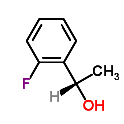 (S)-1-(2-氟苯基)乙醇结构式