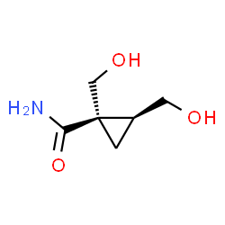 Cyclopropanecarboxamide, 1,2-bis(hydroxymethyl)-, cis- (9CI)结构式