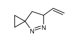 6-ethenylspiro-4,5-diazaspiro[2,4]hept-4-ene结构式