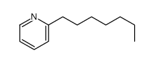 2-庚基吡啶结构式