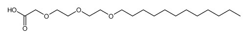 LAURETH-3 CARBOXYLIC ACID structure