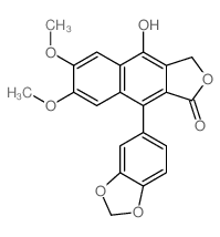 二叶草素结构式