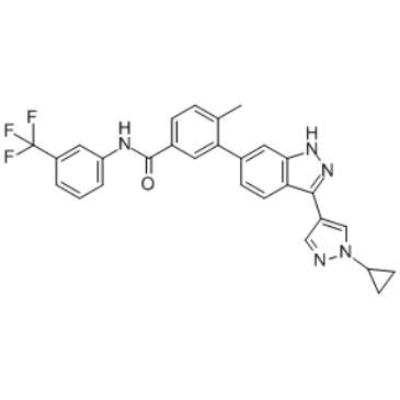 FGFR1/DDR2 inhibitor 1 structure