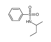 N-butan-2-ylbenzenesulfonamide Structure