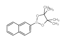 Naphthalene-2-boronic acid pinacol ester Structure