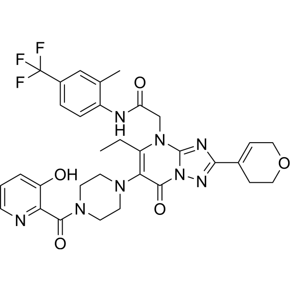 Werner syndrome RecQ helicase-IN-4 Structure