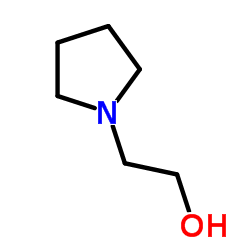 N-羟乙基吡咯烷结构式