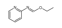 N-pyridin-2-yl-formimidic acid ethyl ester Structure