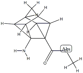 1,2-Methanodicyclopropa[cd,gh]pentalene-2c(1H)-carboxylicacid,2d-结构式