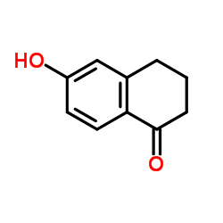 6-Hydroxy-1-tetralone Structure