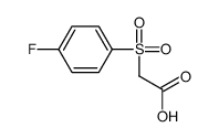 (4-FLUORO-BENZENESULFONYL)-ACETIC ACID结构式