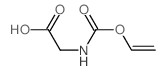 2-(ethenoxycarbonylamino)acetic acid Structure