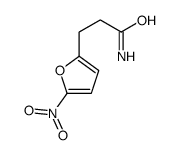 5-nitro-2-furylpropionamide Structure