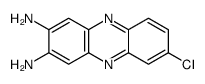 7-chlorophenazine-2,3-diamine Structure