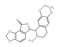 紫堇明结构式