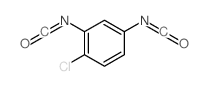 Benzene,1-chloro-2,4-diisocyanato-结构式