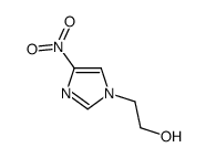 2-(4-nitroimidazol-1-yl)ethanol Structure