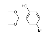 4-bromo-2-(dimethoxymethyl)phenol picture