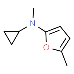 2-Furanamine,N-cyclopropyl-N,5-dimethyl-(9CI) Structure