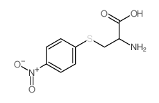 2-amino-3-(4-nitrophenyl)sulfanylpropanoic acid结构式