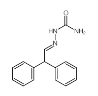 Hydrazinecarboxamide,2-(2,2-diphenylethylidene)- structure