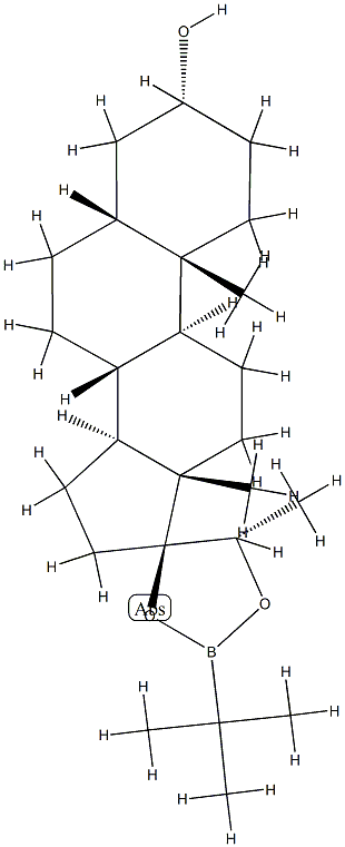 (17S,20S)-17,20-[(tert-Butylboranediyl)bis(oxy)]-5β-pregnan-3α-ol picture