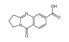 9-OXO-1,2,3,9-TETRAHYDRO-PYRROLO[2,1-B]QUINAZOLINE-6-CARBOXYLIC ACID Structure