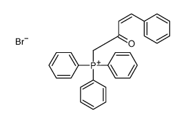 (2-oxo-4-phenylbut-3-enyl)-triphenylphosphanium,bromide Structure