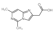 2-(2,4-dimethyl-1,3,7-triazabicyclo[4.3.0]nona-2,4,6,8-tetraen-8-yl)acetic acid picture