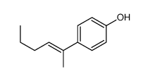 4-hex-2-en-2-ylphenol Structure