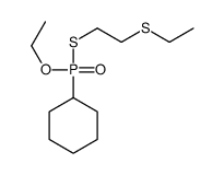 [ethoxy(2-ethylsulfanylethylsulfanyl)phosphoryl]cyclohexane Structure