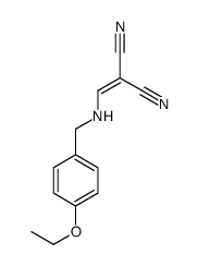 2-[[(4-ethoxyphenyl)methylamino]methylidene]propanedinitrile Structure