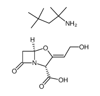 Clavulanic Acid 2-Amino-2,4,4-triMethylpentane Salt结构式