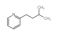 Pyridine,2-(3-methylbutyl)- Structure