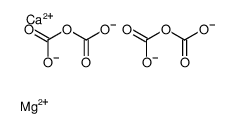 calcium,magnesium,carboxylato carbonate Structure