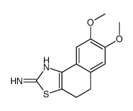 7,8-Dimethoxy-4,5-dihydronaphtho[1,2-d][1,3]thiazol-2-amine Structure