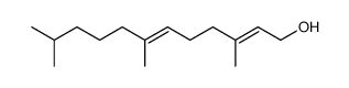 3,7,11-trimethyl-dodeca-2,6-dien-1-ol Structure