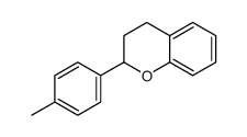 2H-1-Benzopyran,3,4-dihydro-2-(4-methylphenyl)-(9CI)结构式